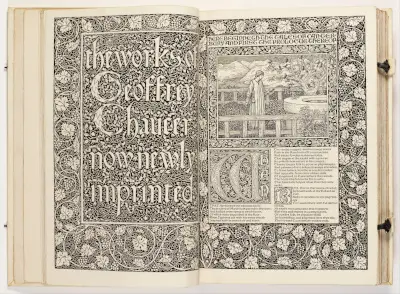 The Works of Geoffrey Chaucer (The Kelmscott Chaucer) William Morris